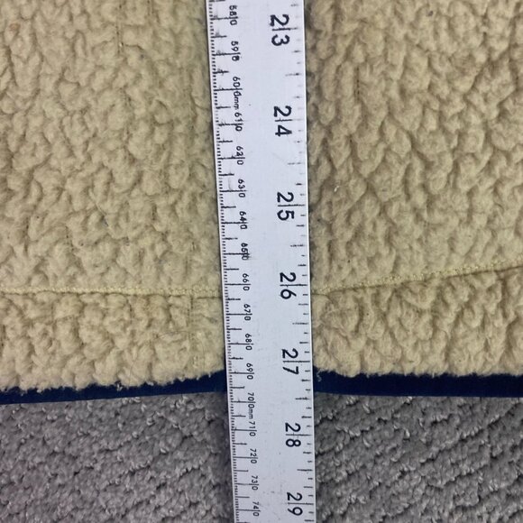 Patagonia Men's Retro Pile Fleece Vest Large El Cap Khaki Retro X Deep Pile - Picture 9 of 10